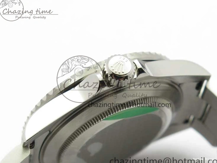 0512 Neat Submariner 16610 LV Green No Rehaut Engraving 904L Steel ARF1:1 Best Edition on SS Bracelet SH 2955